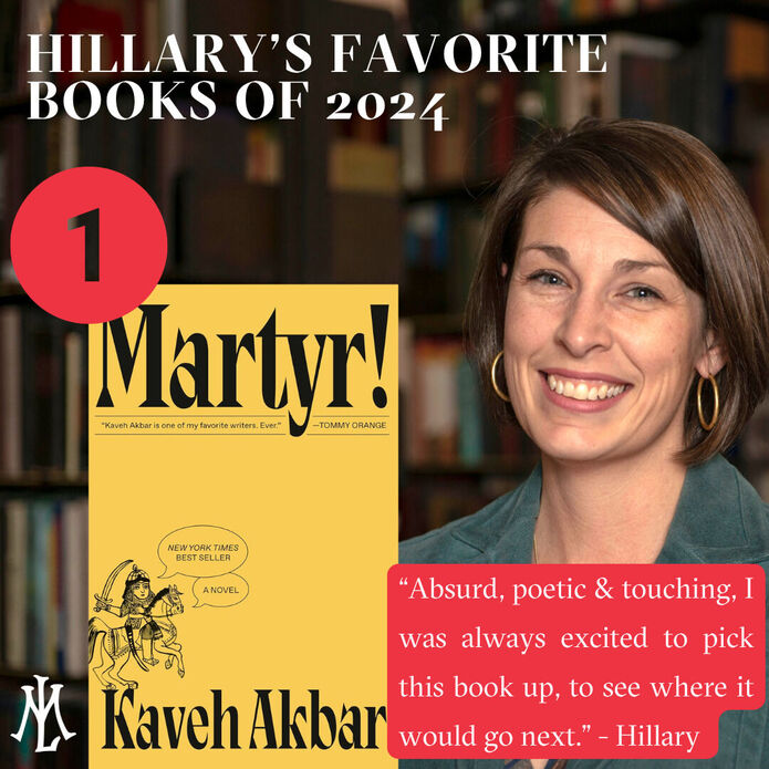 Mercantile Librarians' favorite books of 2024